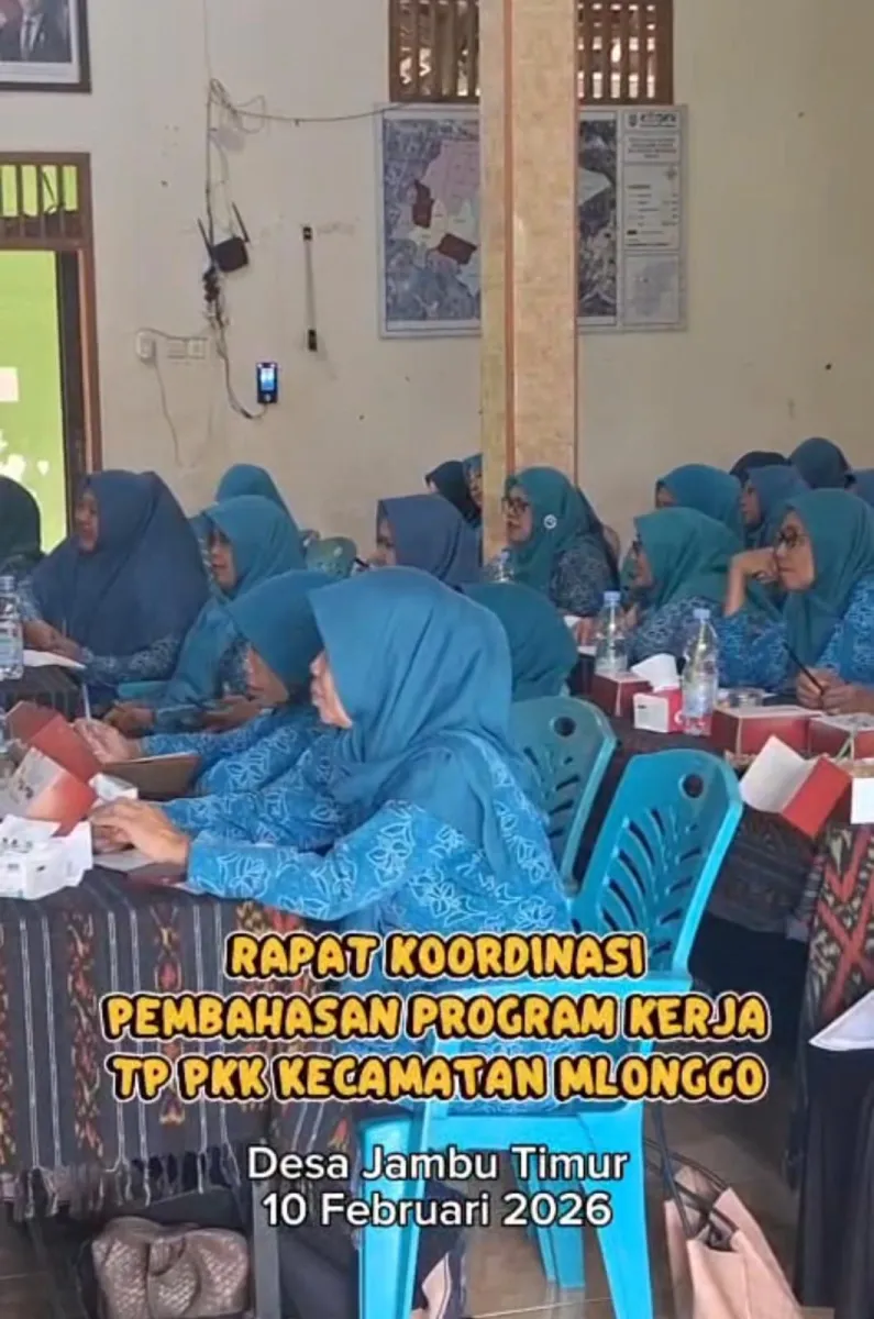 Rakor PKK Kecamatan Mlonggo