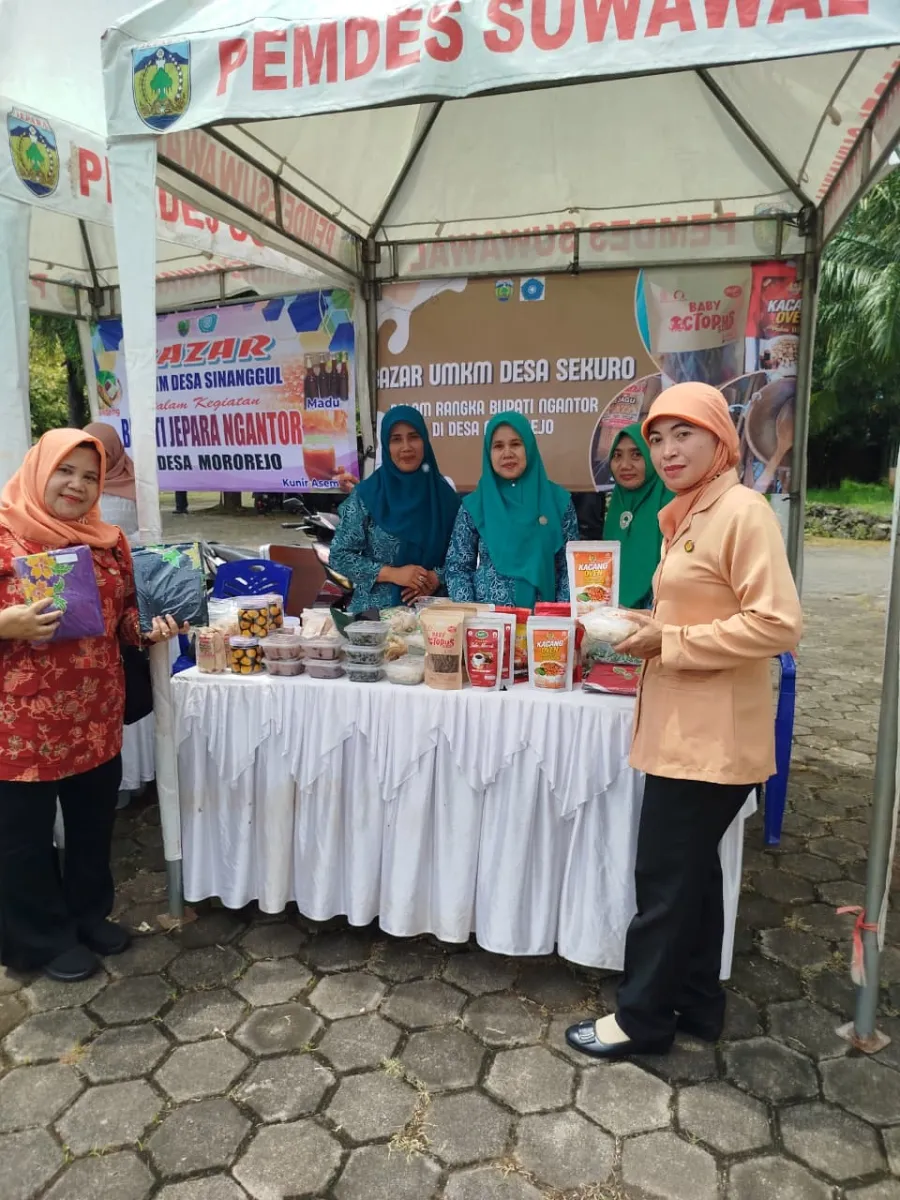 Pameran UMKM BUNGA DESA DI MOROREJO
