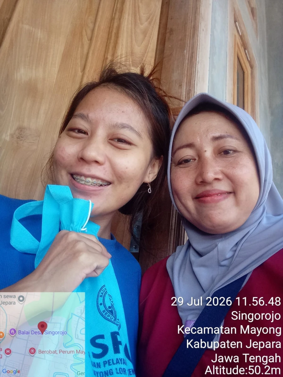 Pendistribusian MBG 3B kepada Ibu Hamil Silviatul Ummah RT 02/RW 03
