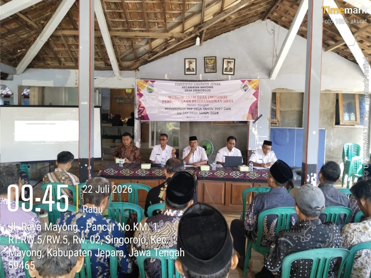 Sinergi Pembangunan: Pemdes dan Kader PKK Desa Singorojo Berkolaborasi dalam Musdes