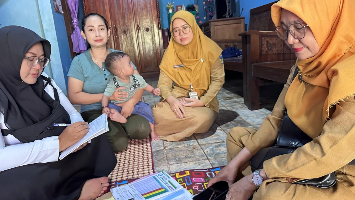 Kunjungan rumah balita stunting pancur 2026