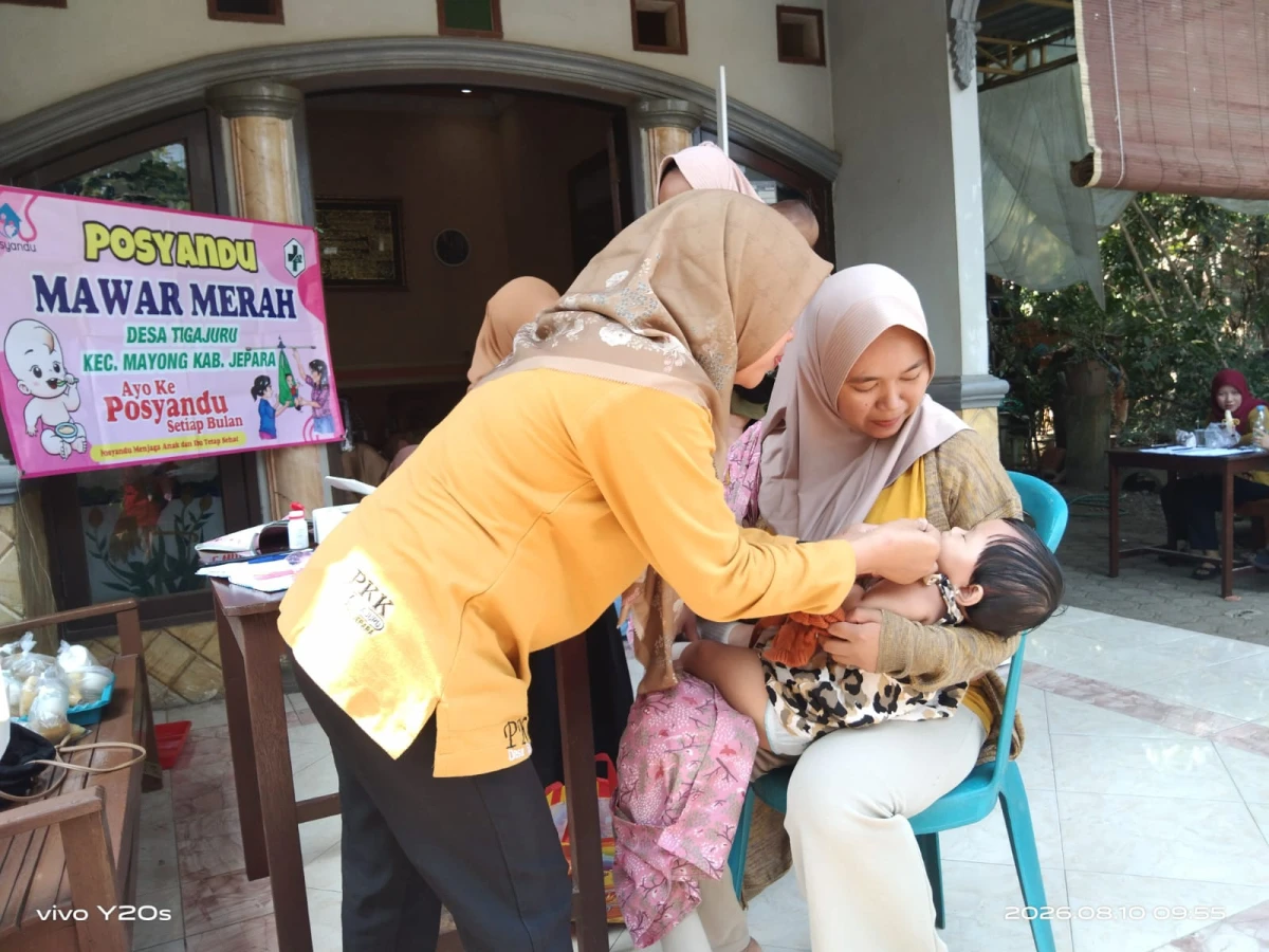 KEGIATAN POSYANDU MAWAR MERAH BULAN AGUSTUS