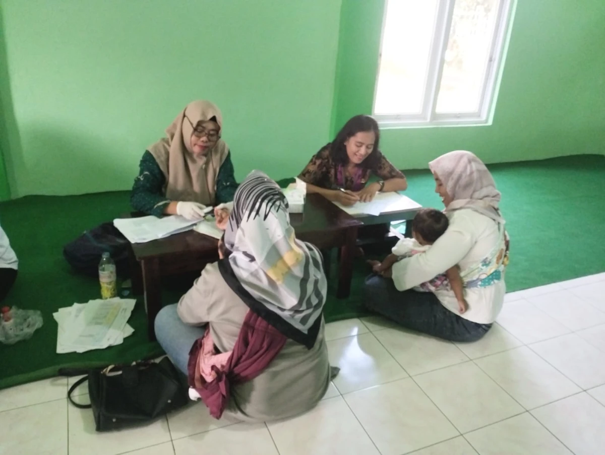 Monitoring kegiatan posyandu