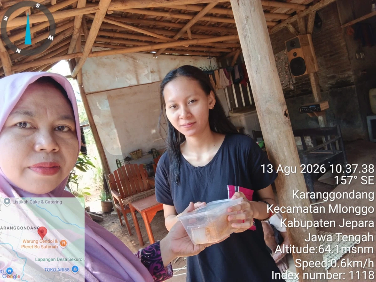 Pemberian PMT bagi Ibu Hamil di Desa Karanggondang sebagai Upaya Mendukung Kesehatan Ibu dan Janin