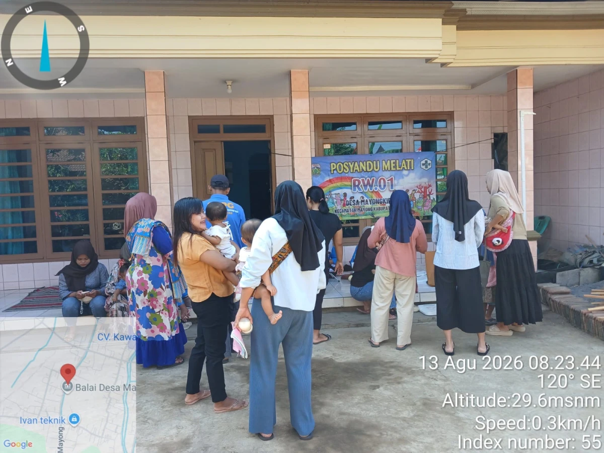 Posyandu Melati (Imunisasi & Pembagian Vitamin A dan Obat Cacing)