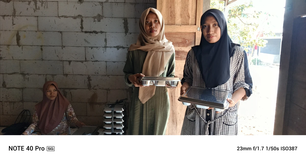 Pembagian MBG Desa Rajekwesi 