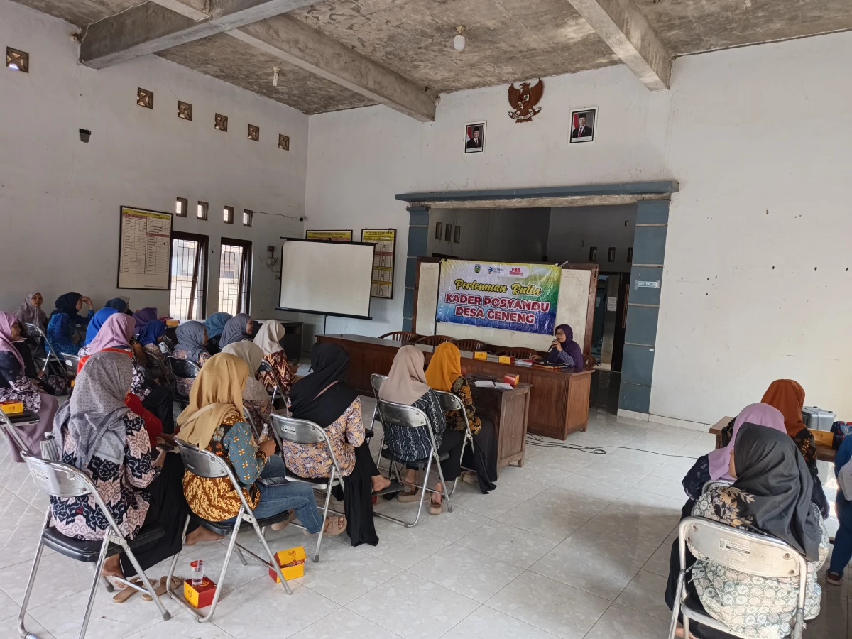 Pertemuan rutin kader