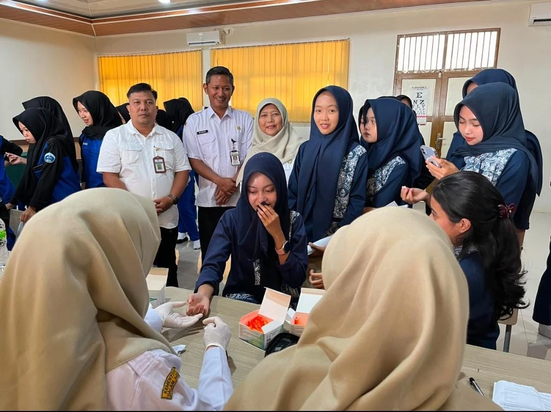 Monitoring dan Evaluasi (Monev) CKG di SMK Negeri 1 Pakis Aji
