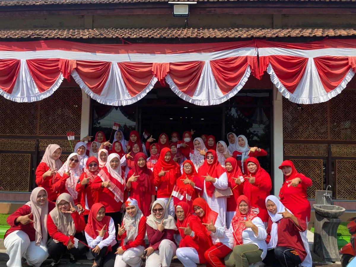 Rakor TP PKK Kecamatan Jepara Semarak HUT ke-81 Kemerdekaan RI