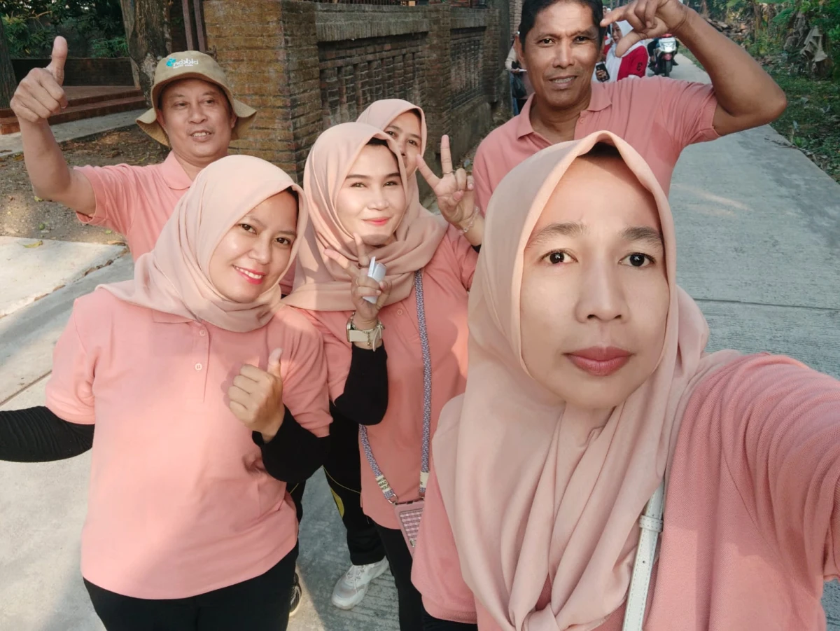 Senam dan Jalan Sehat dalam rangka HUT RI ke 81