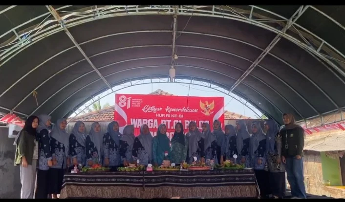 Lomba merangkai tumpeng dalam rangka HUT RI Ke-81 Tahun 2026