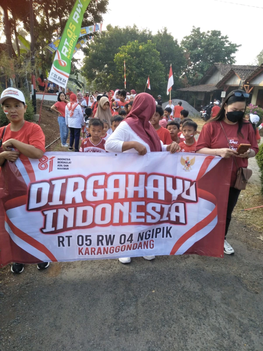 Senam Sehat, Jalan Santai, dan Pemeriksaan Kesehatan PKK RT 05/RW 04 Karanggondang  Kelompok PKK RT 05/RW 04 Desa