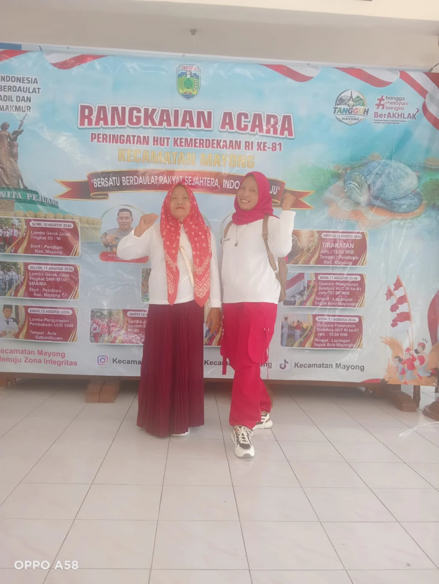 TP. PKK Desa Rajekwesi mengikuti kegiatan PKK Anti Mager Peringatan HUT RI tahun 2026