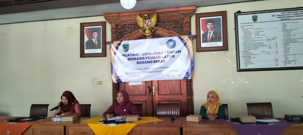 Rapat Koordinasi TP. PKK Desa Senenan Agustus 2026