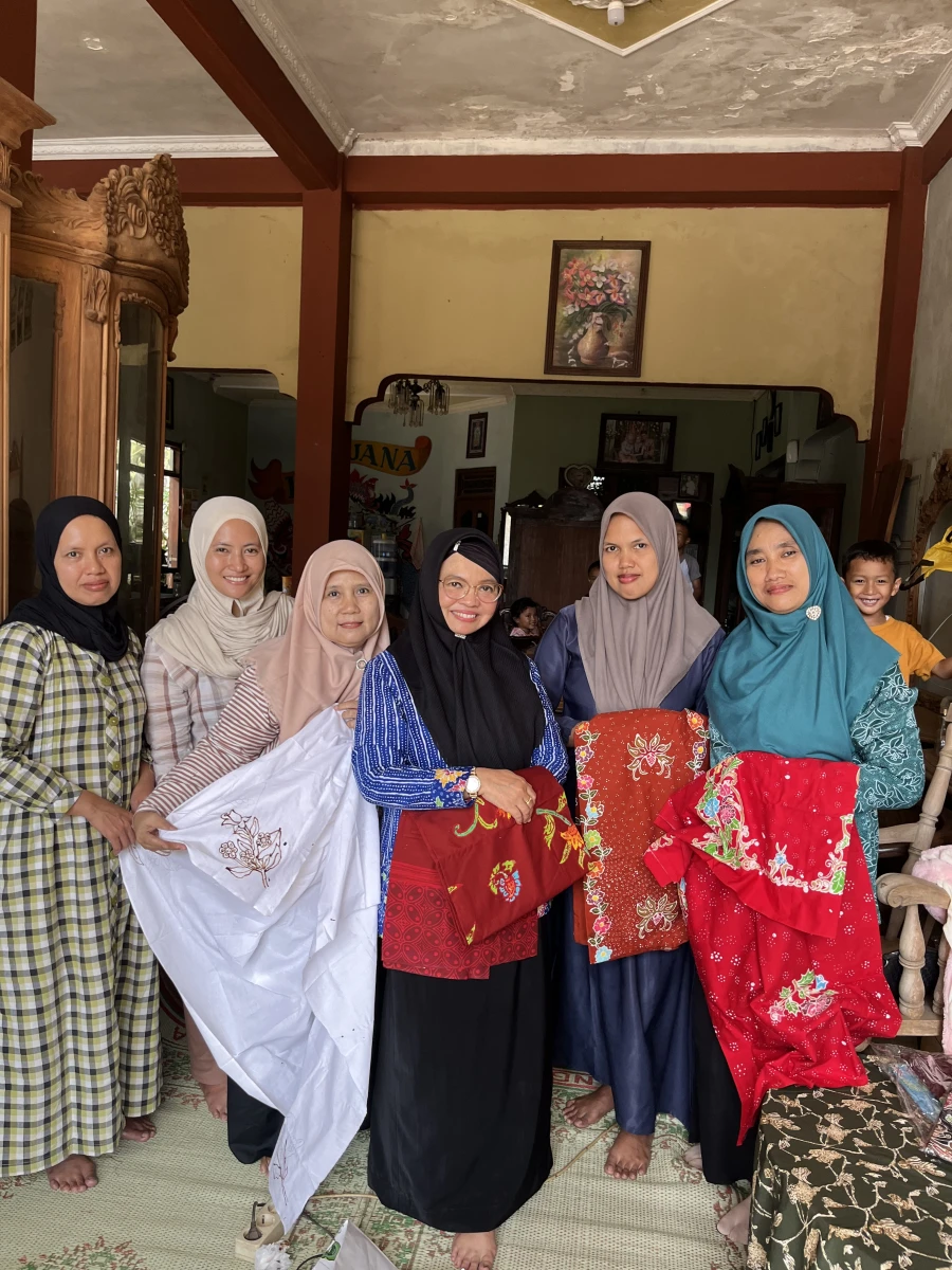 Pembinaan UMKM Batik Rara Dinabat