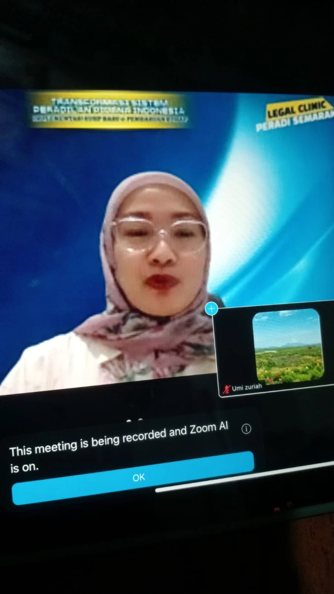 Pokja I Desa Tegalsambi Ikuti Legal Clinic Peradi Kota Semarang Bahas Perlindungan Hak Korban dan Kelompok Rentan