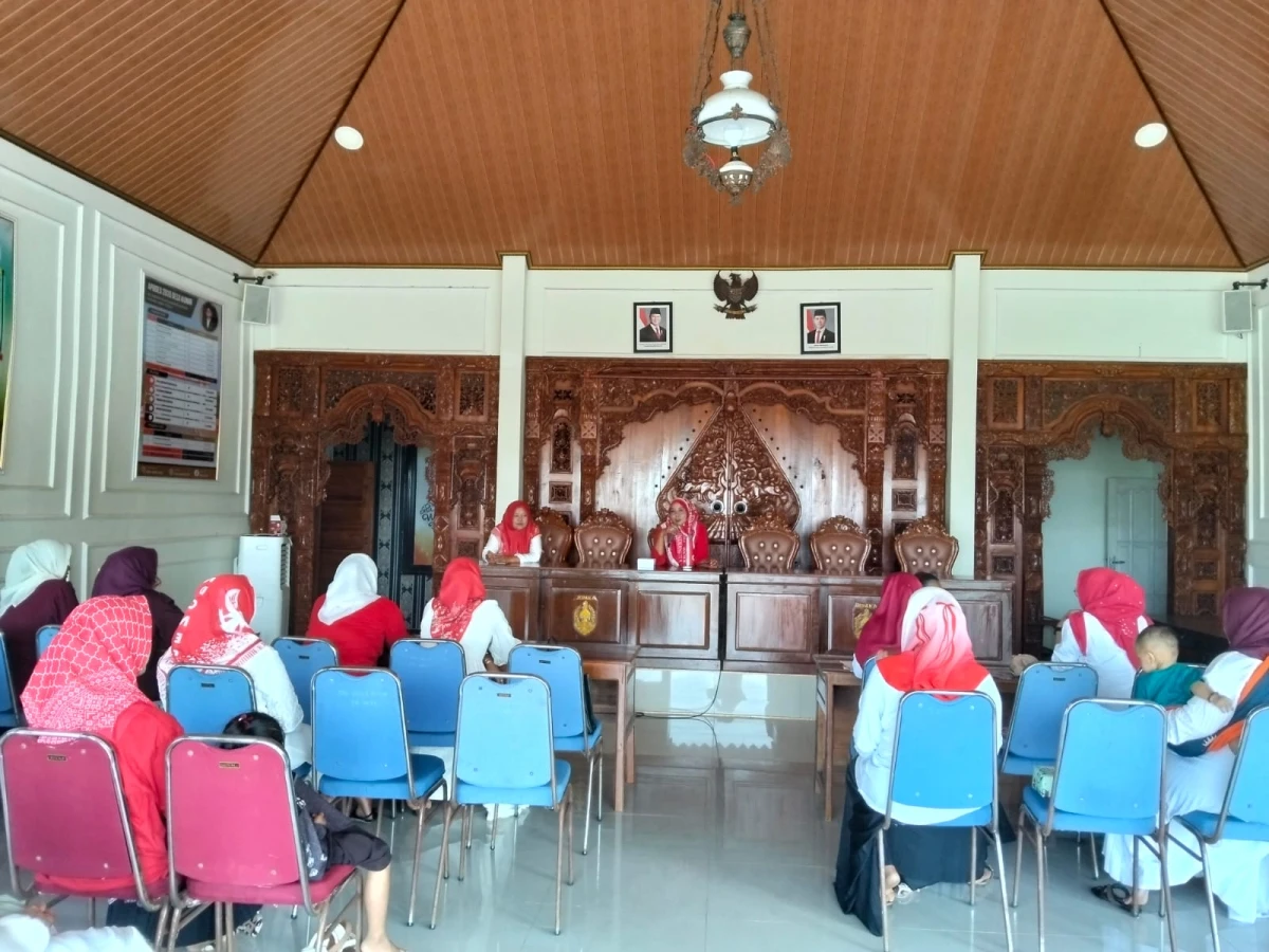 Rakor PKK Desa Bulan Agustus