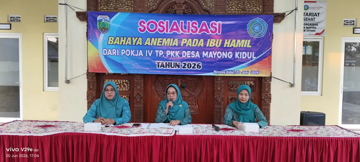 Sosialisasi bahaya anemia pada ibu hamil