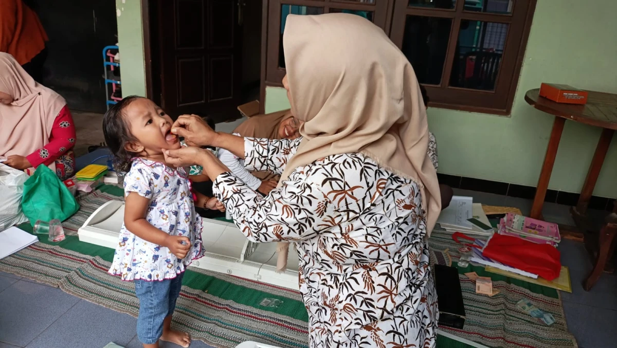 Posyandu ILP Dan Pemberian VIT A,DAN OBAT CACING