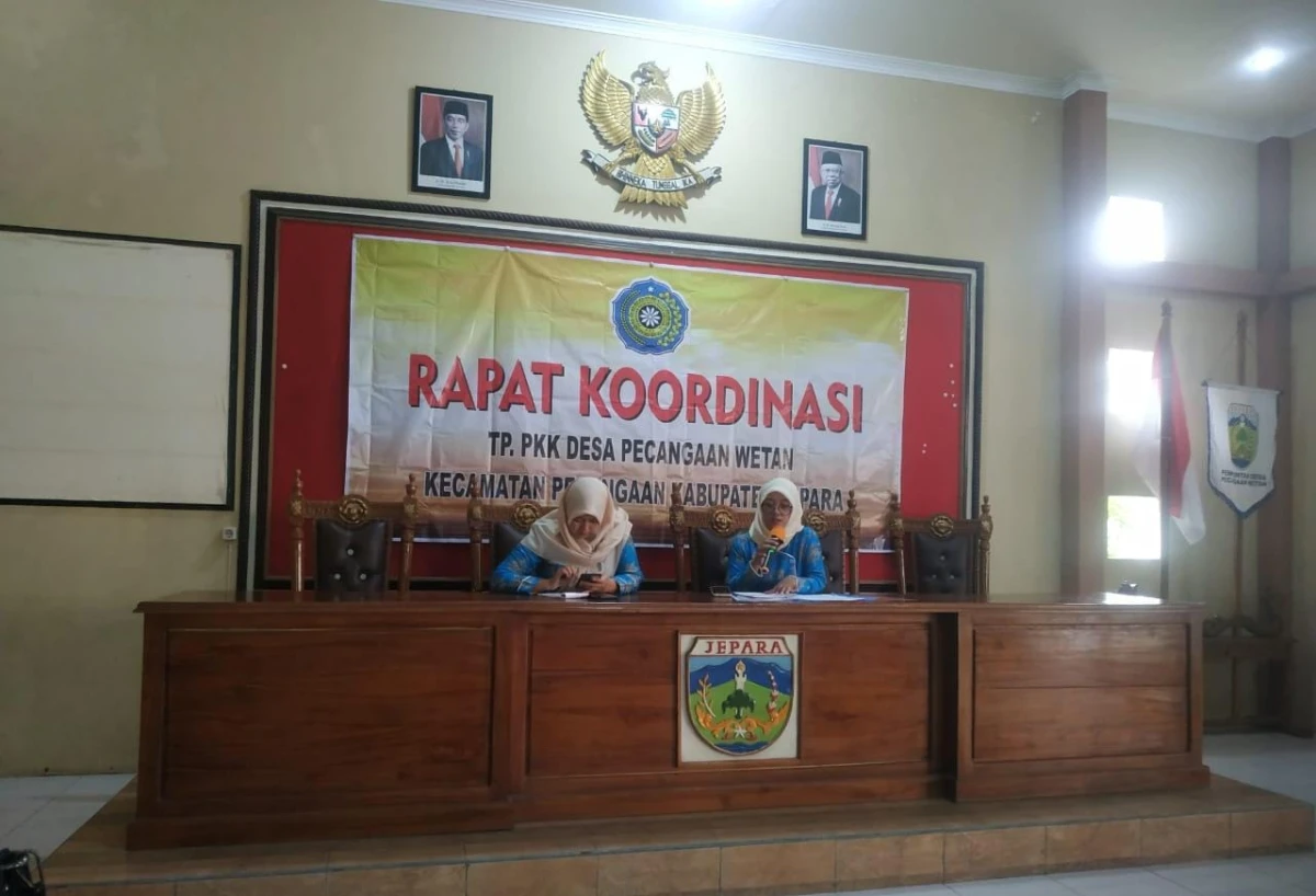Rapat Koordinasi TP PKK Desa Pecangaan Wetan