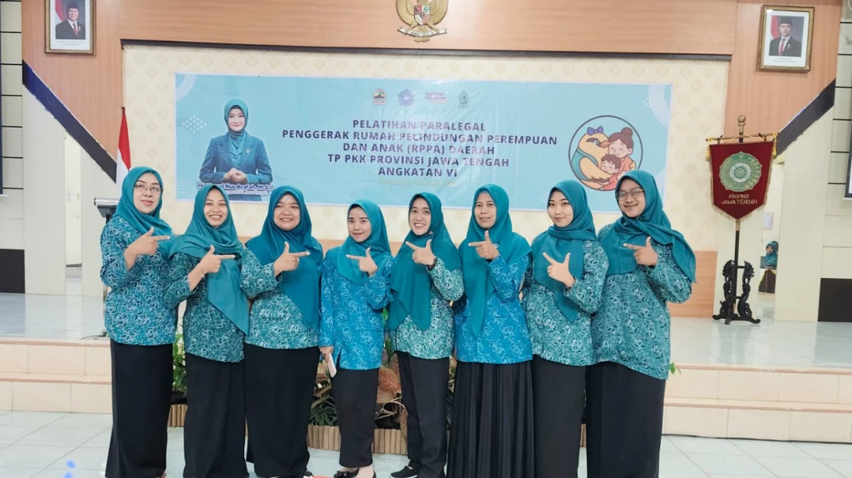 Hari Pertama : Pelatihan Paralegal Penggerak Rumah Perlindungan Perempuan dan Anak (RPPA) Daerah TP PKK Provinsi Jawa Tengah Angkatan VI