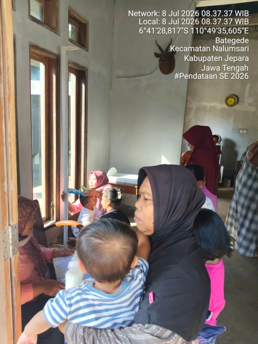 Posyandu desa bategee