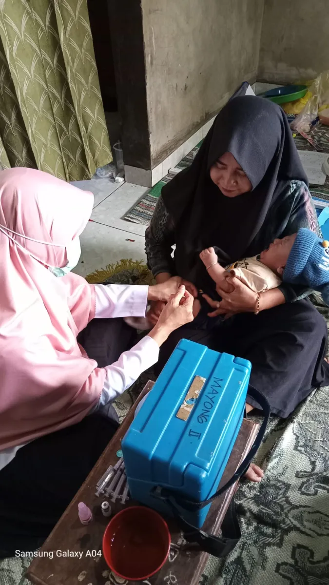 Kegiatan Pelayanan Posyandu ILP di Pos Anggrek 1 bulan Mei tahun 2026