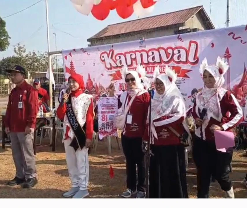 Karnaval HIMPAUDI Kecamatan Mlonggo dalam Rangka HUT RI ke-81 Dibuka oleh Bunda PAUD Kecamatan Mlonggo