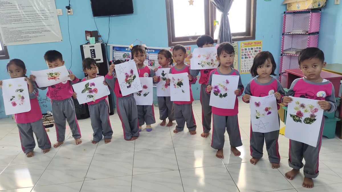 Membuat ecoprint dari bahan alami