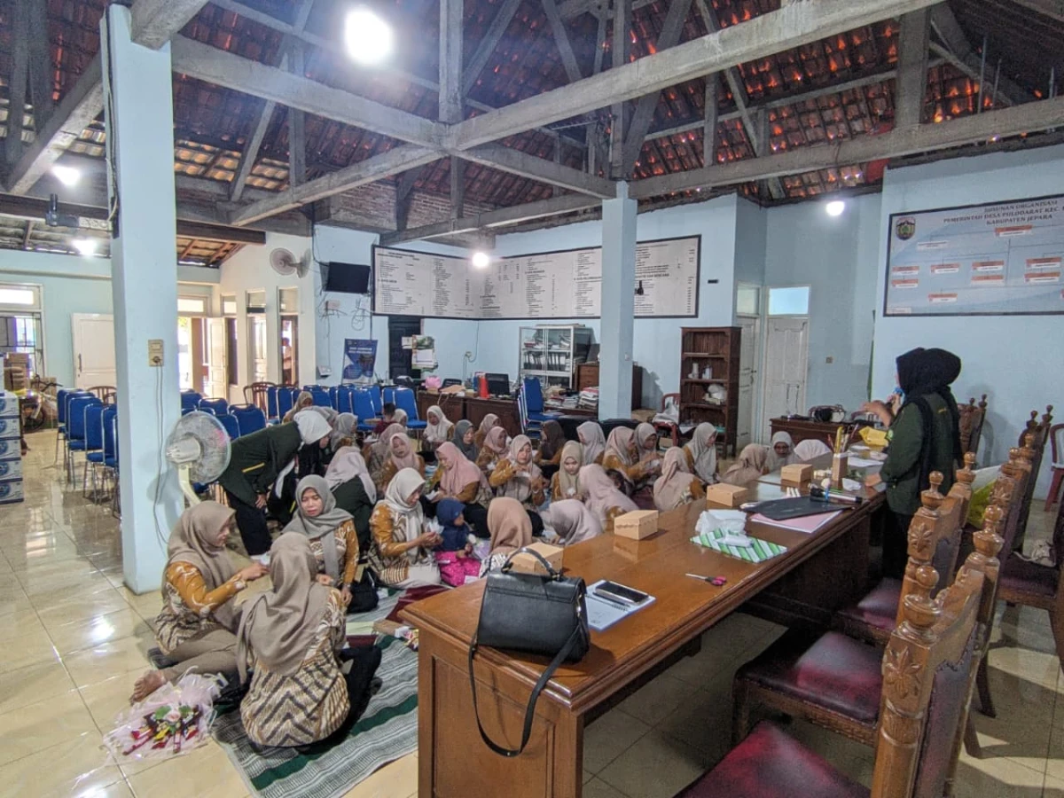 pertemuan rutin PKK desa