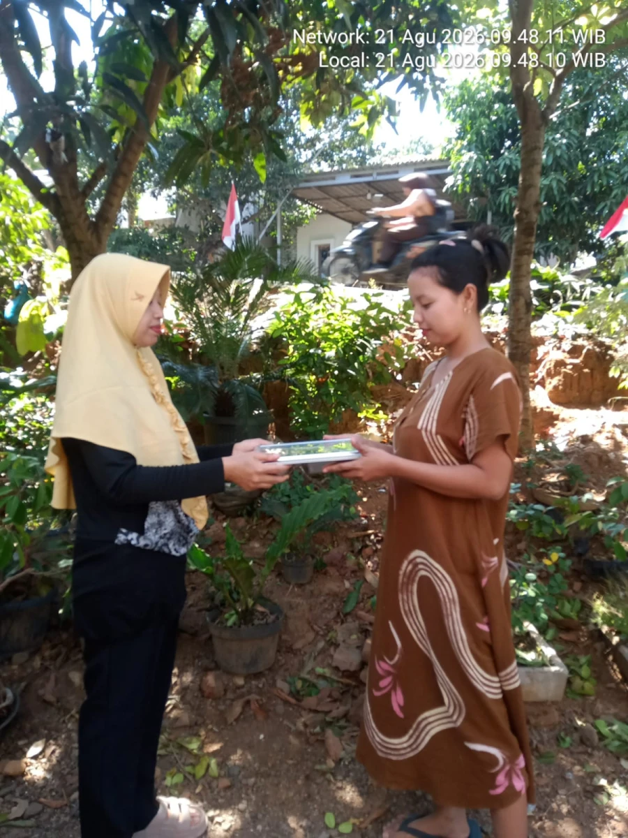 Pemberian pmt  untuk ibu  menyusui