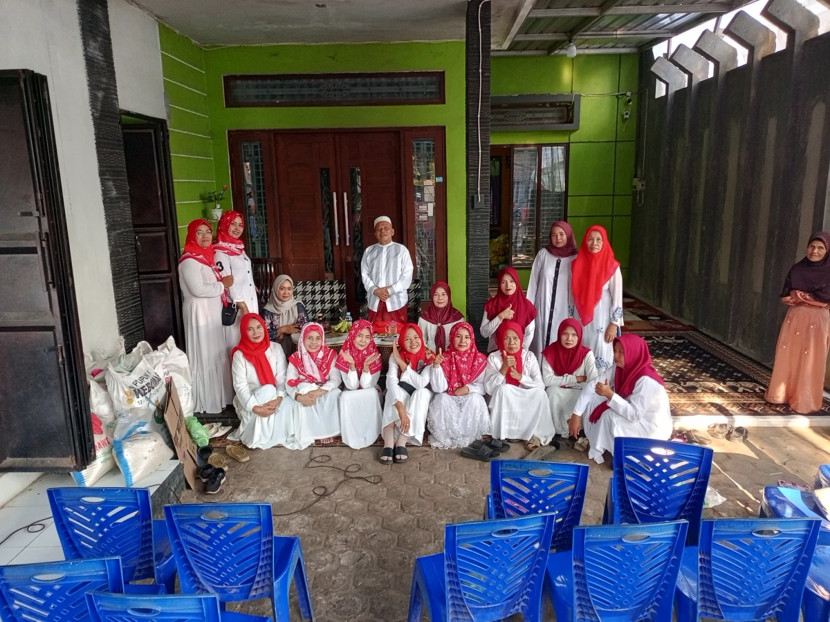 Pengajian peringatan HUT RI 81 DAWES MELATI
