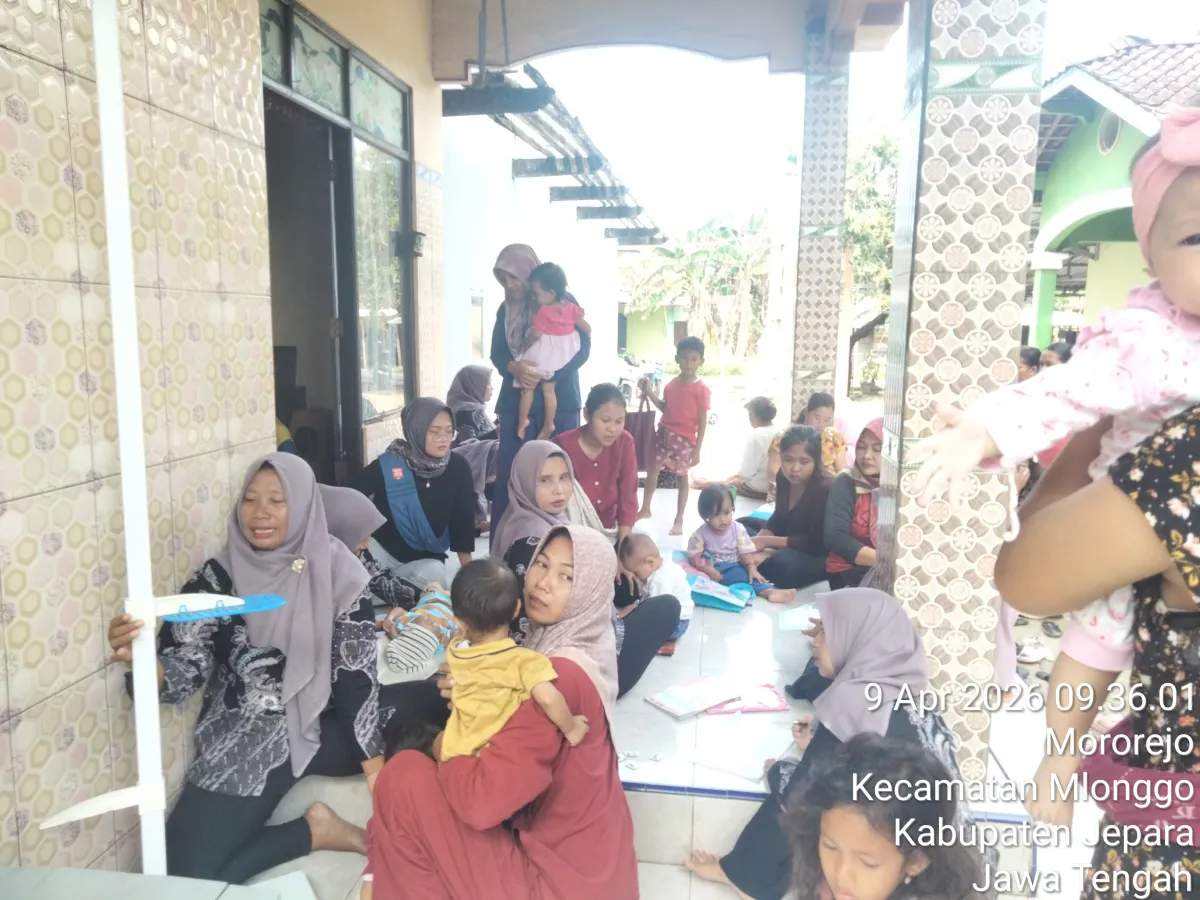 Posyandu 6 SPM di Desa Mororejo