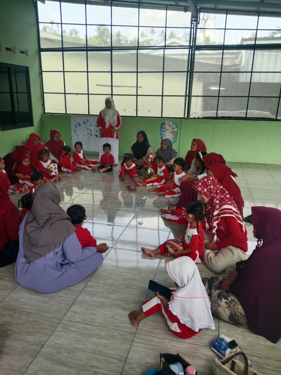 POS PAUD PERMATA Memperingati HUT RI KE-81