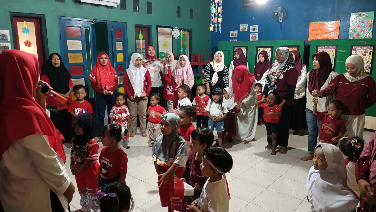  Lomba dalam rangka peringatan HUT kemerdekaan RI yg ke 81 di pos Paud Bintang Ceria Desa Ketilengsingolelo pada tgl 20 Agustus 2026