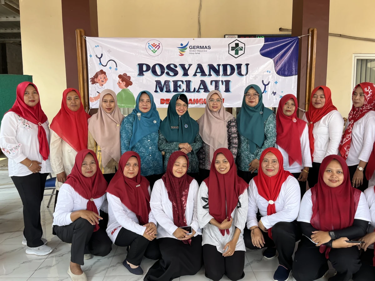 Pembinaan posyandu 6 SPM melati mangunan