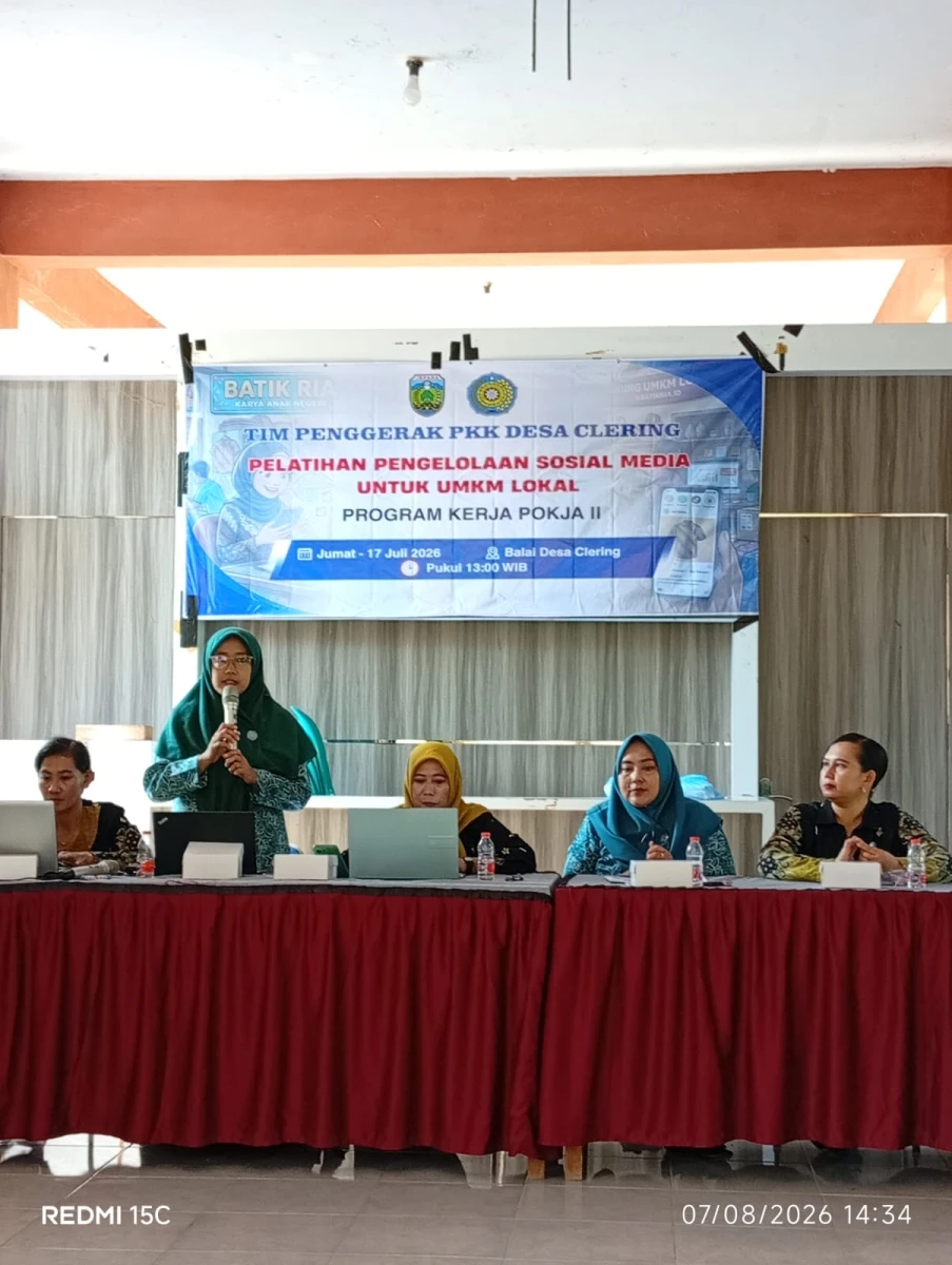 Pelatihan Pengelolaan Sosial Media Untuk UMKM Lokal 
