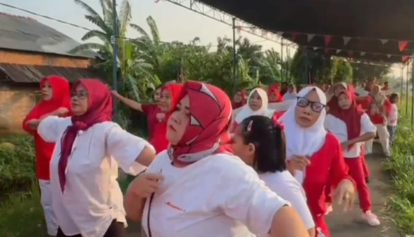Semangat Kemerdekaan di RT 01 RW 01 Desa Tegalsambi: Senam, Jalan Santai, dan Lomba Meriahkan HUT RI ke-81