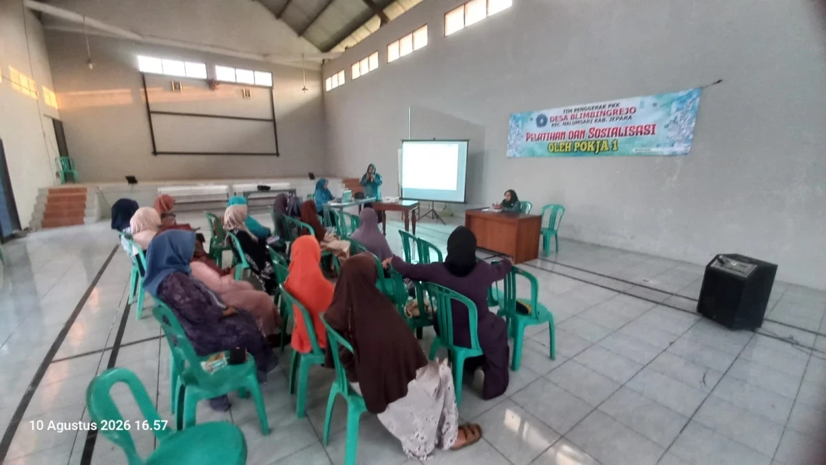 Rakor TP PKK Desa Blimbingrejo Agustus 2026