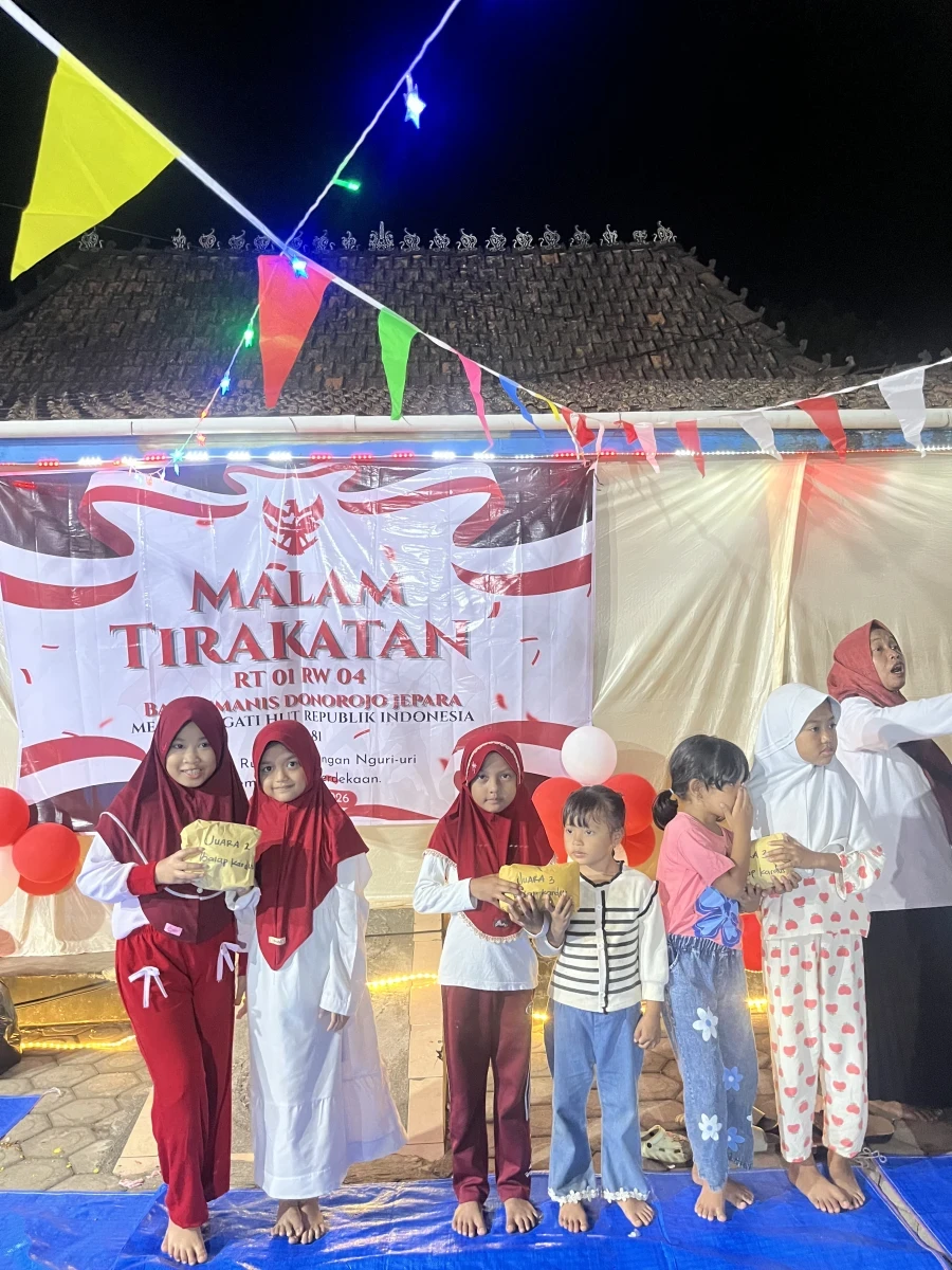 Semangat kemerdekaan yang ke 81 RT 01 RW 04