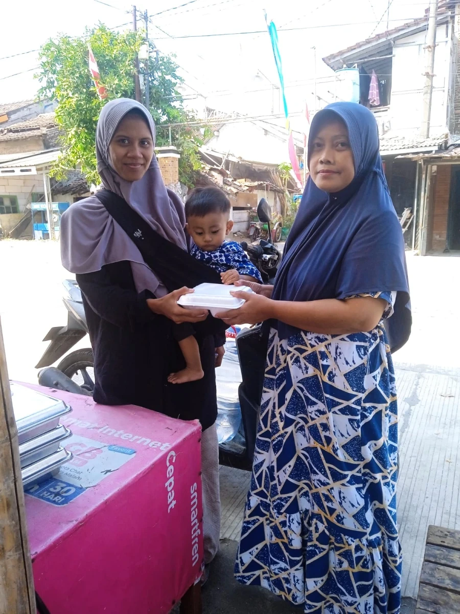 PEMBERIAN MBG DI POS 3 