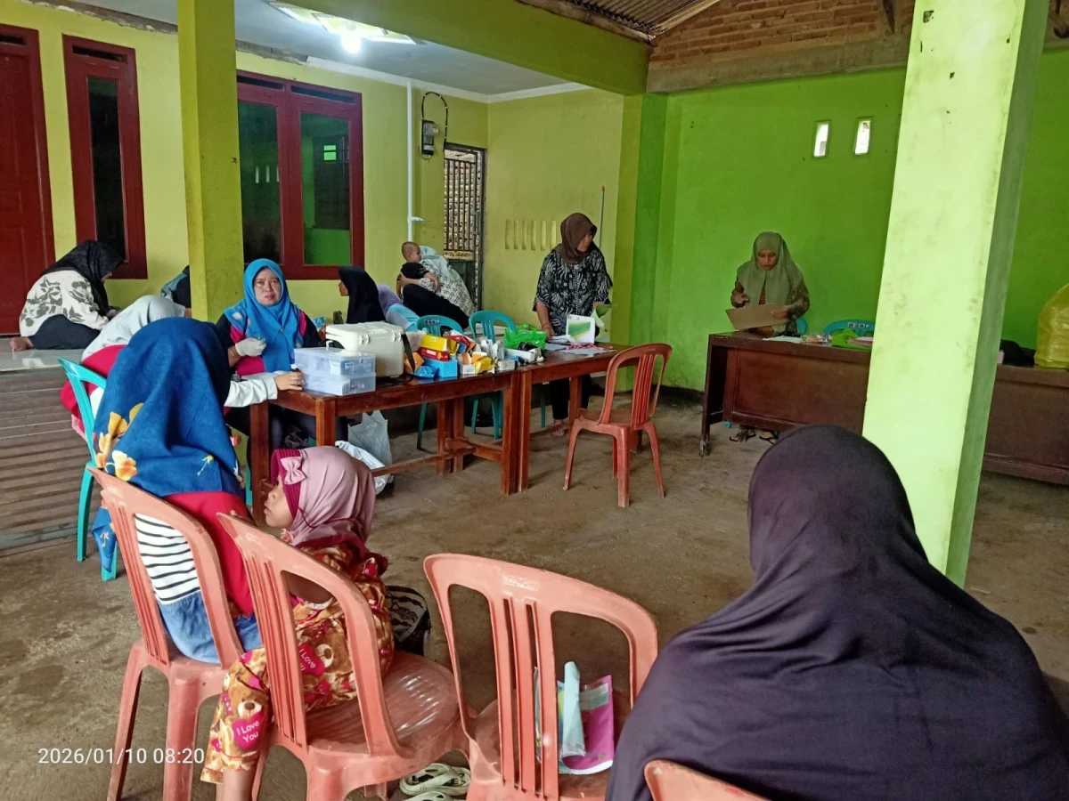 Pertemuan Posyandu Mawar Desa Ngetuk