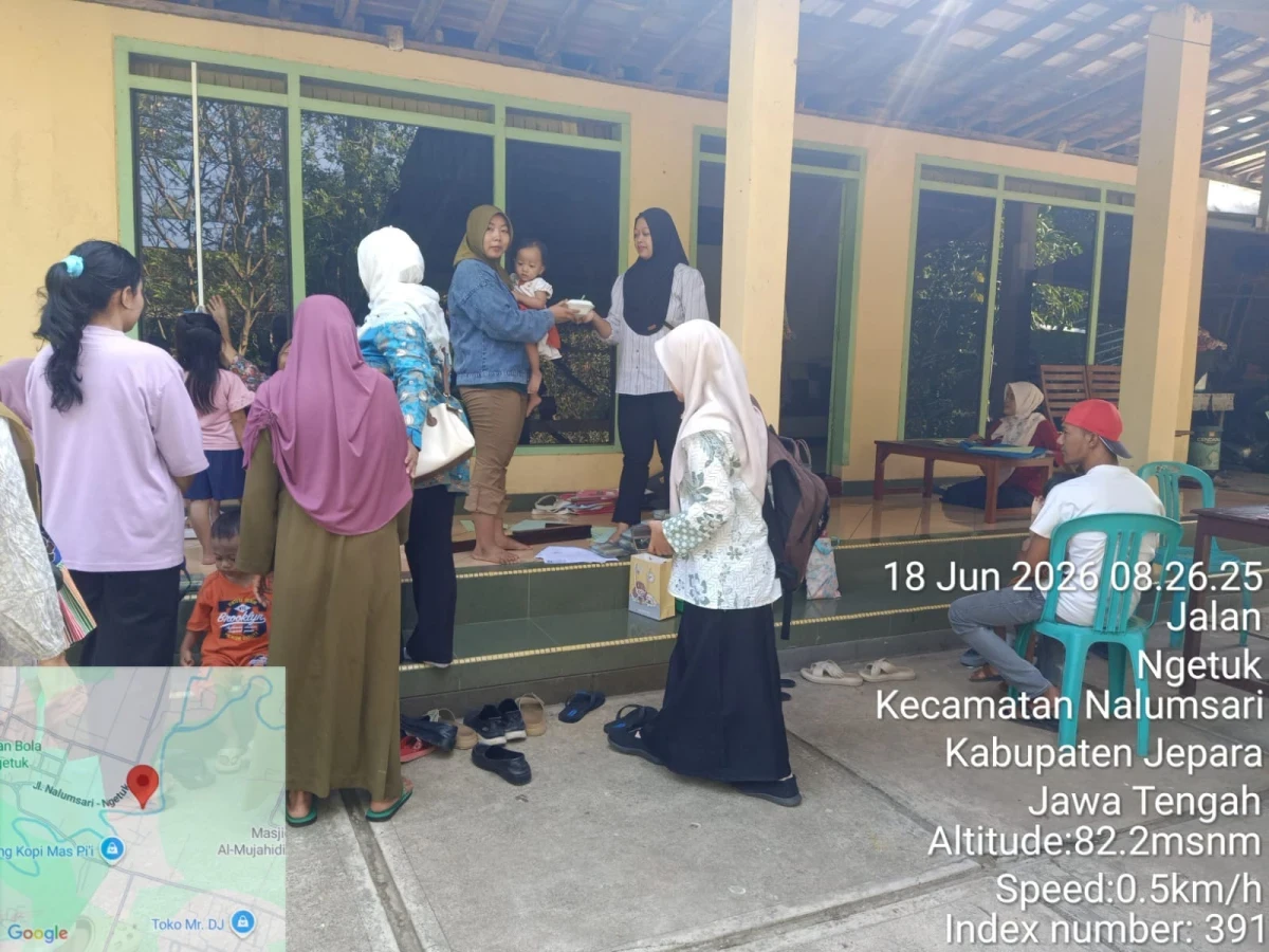 Pertemuan Posyandu Teratai Desa Ngetuk