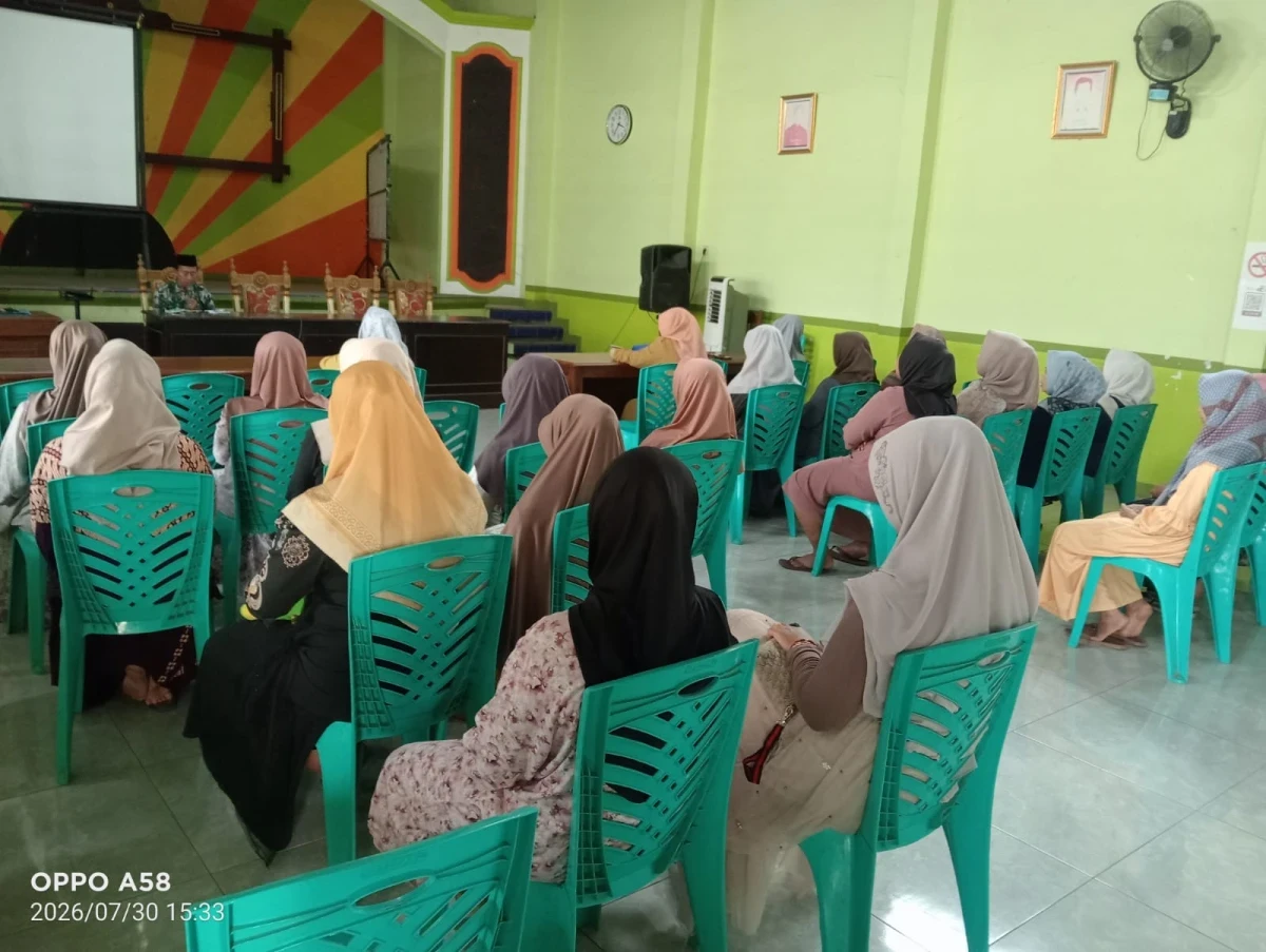 Pertemuan rutin Yasinan PKK Desa Ngetuk
