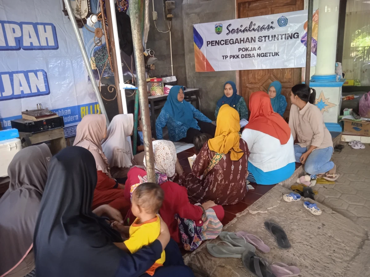 Pertemuan penyuluhan kegiatan pencegahan stunting pokja IV