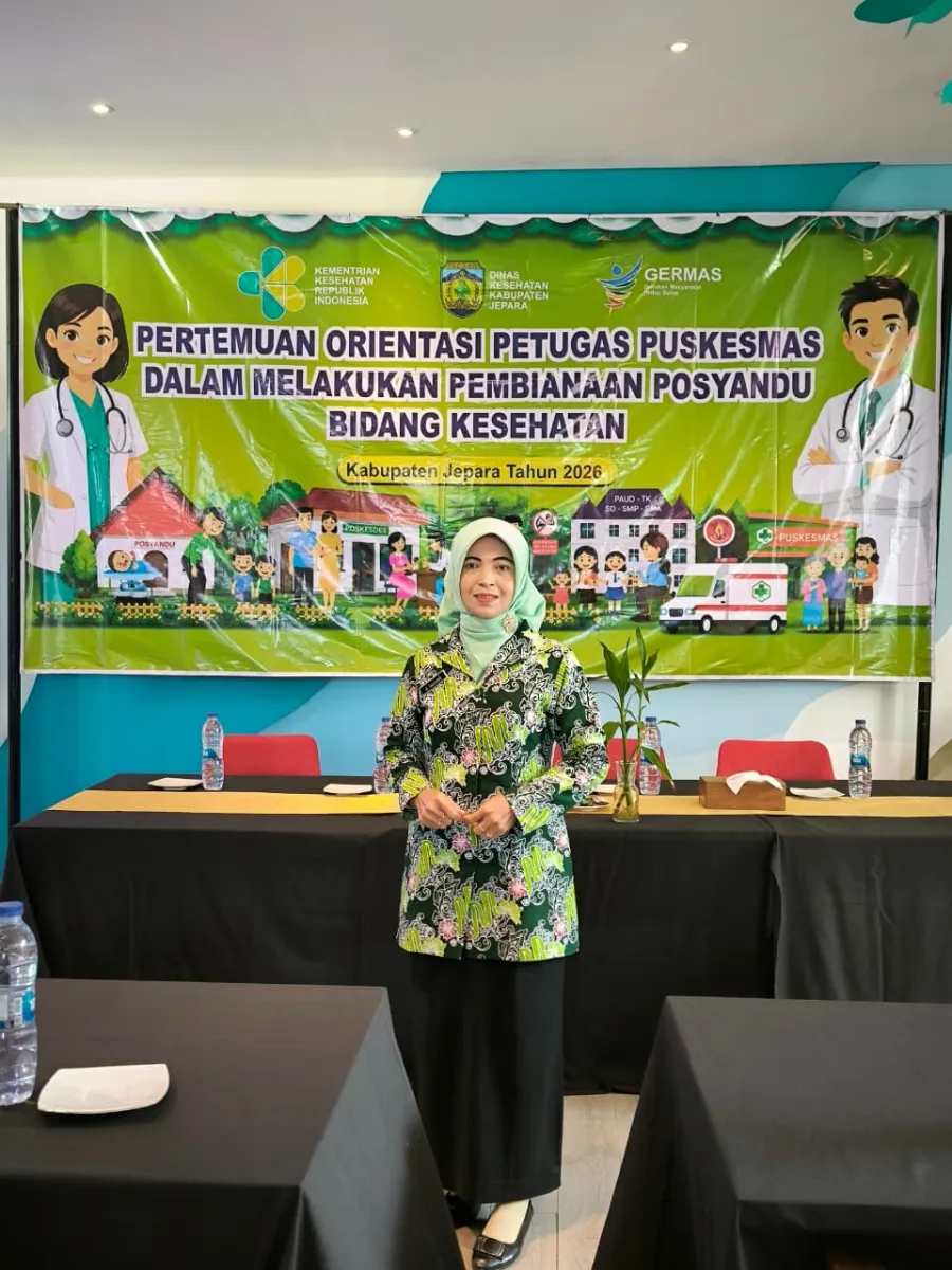 Hari Pertama Pertemuan Orientasi Petugas Puskesmas Dalam Melakukan Pembinaan Posyandu Bidang Kesehatan