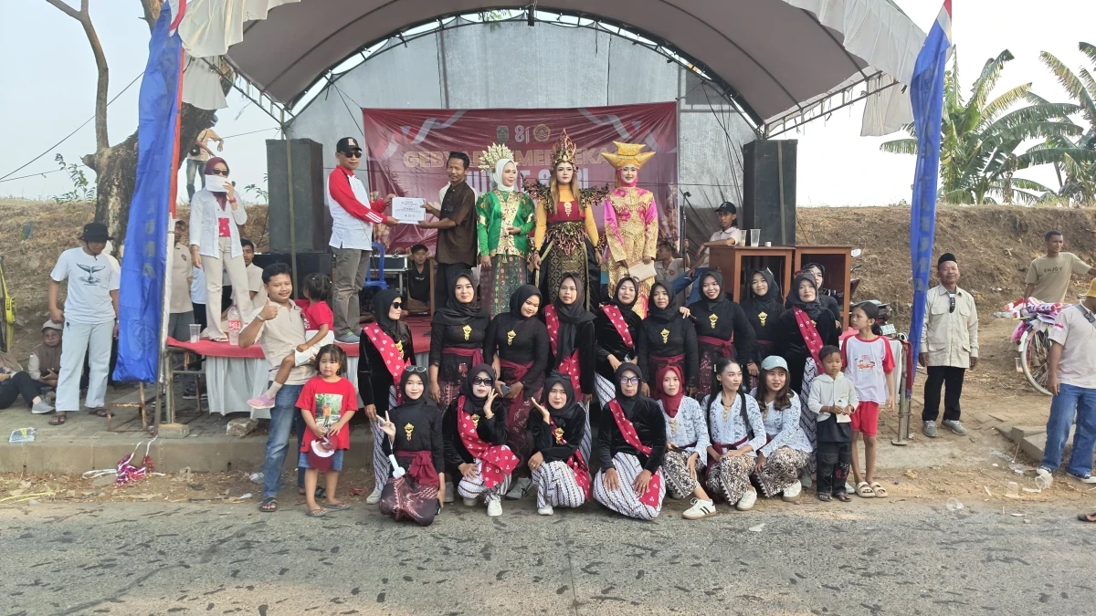 Carnaval Desa Tedunan memeriahkan HUT RI 81
