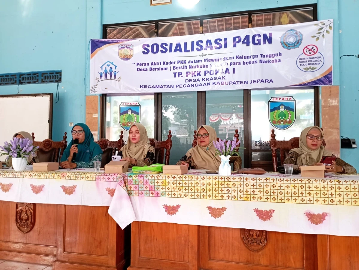 Sosialisasi P4GN (Pencegahan, Pemberantasan, Penyalahgunaan, dan Peredaran Gelap Narkoba)