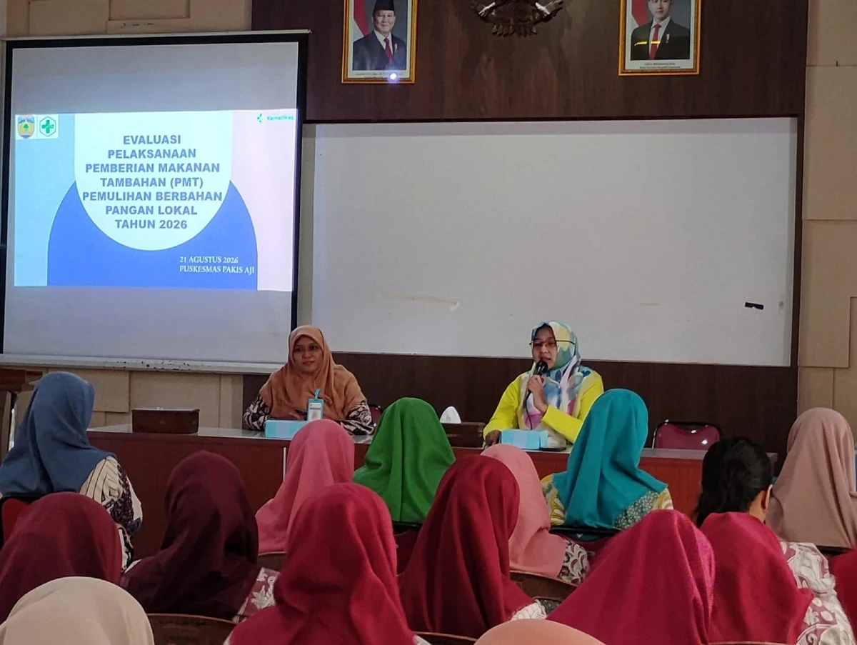 Evaluasi Pelaksanaan Pemberian makanan Tambahan (PMT) Pemulihan Berbahan Pangan Lokal Tahun 2026