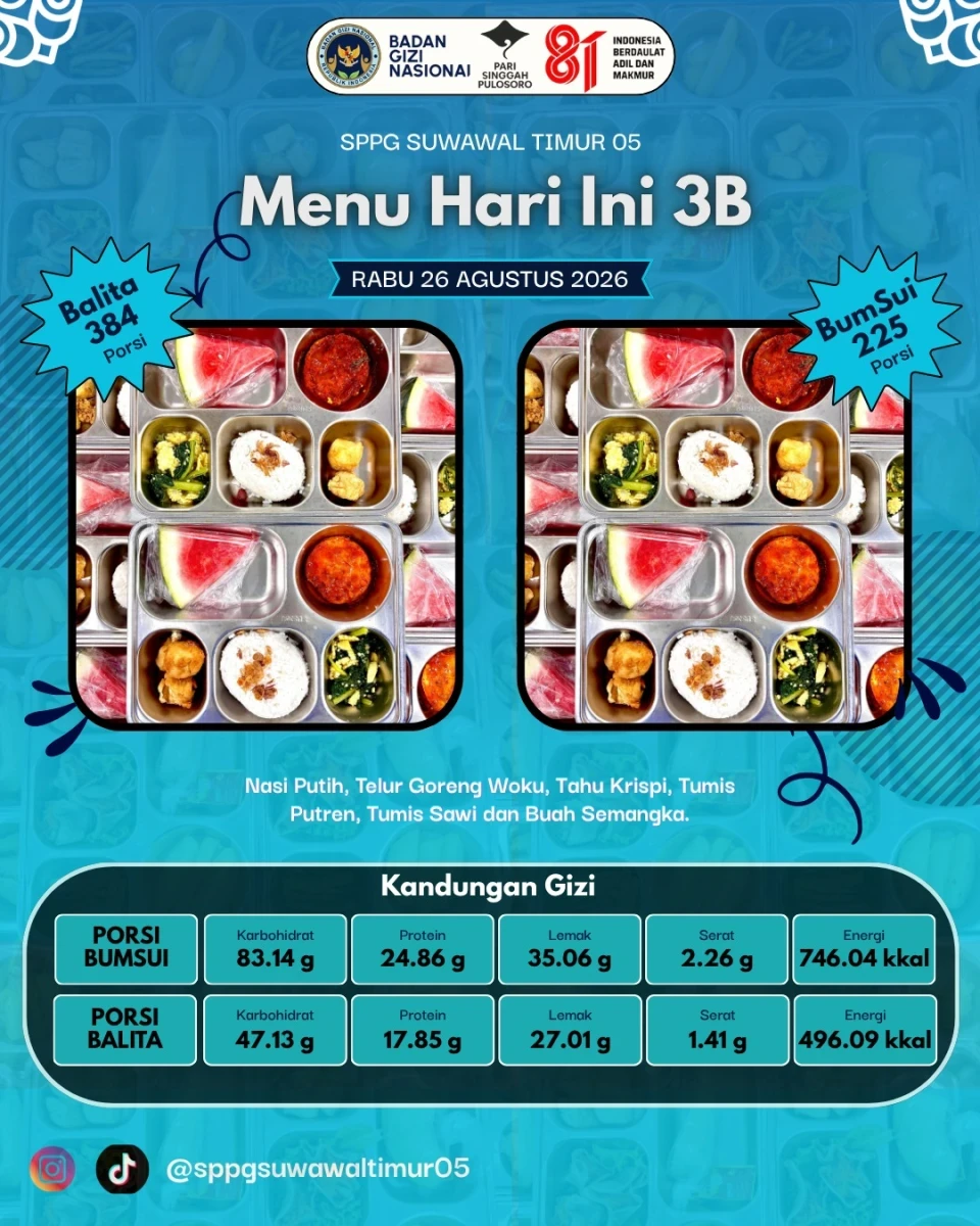 MAKANAN BERGIZI GRATIS ( MBG) 
